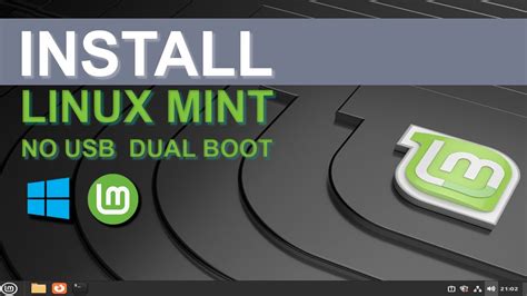 install linux mint without usb