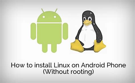 install linux on android phone root