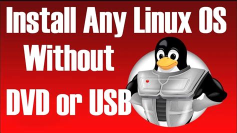 install linux on pc without usb
