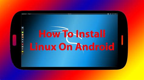 install linux on rooted android tablet