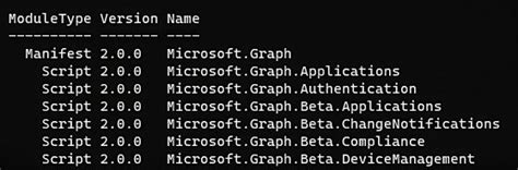 install microsoft graph powershell v2