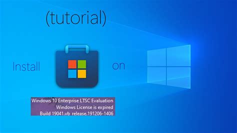 install microsoft store powershell windows 10 ltsc