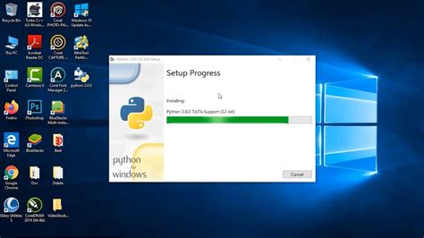 install python 3.8