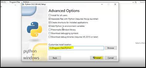 install python 3.8 windows 10
