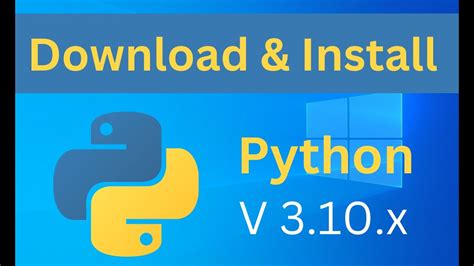 install python 3.8.10 windows