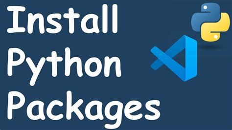 install python package code