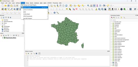 install qgis python