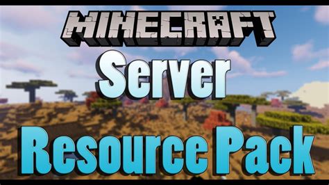 install resource pack minecraft server