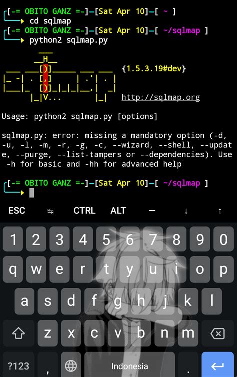 install sqlmap di termux