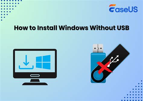 install windows without usb from linux