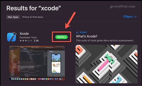 install xcode mac without app store