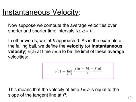 instantaneous velocity in simple words