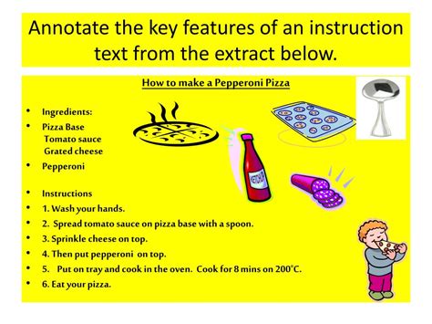 instruction text examples ks2