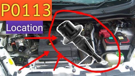 intake air temperature sensor fault code