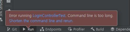 intellij debug command line is too long