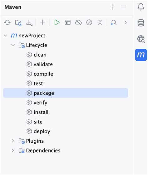 intellij idea how to run maven project