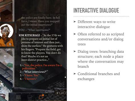 interactive dialogue concept