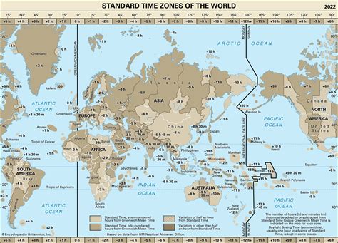 International Date Line map
