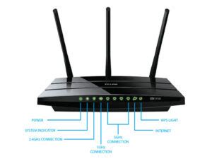 internet light not blinking on router tp link
