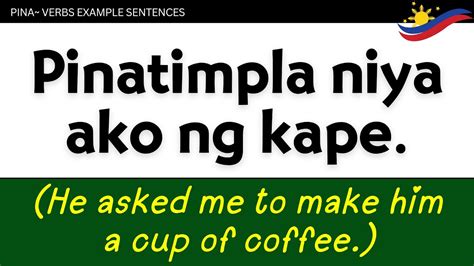 interpretation in tagalog example sentences