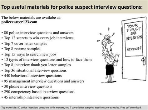 interrogation questions for suspects examples