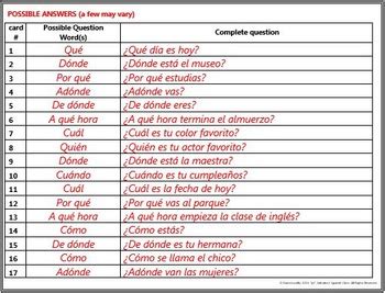 interrogative questions in spanish examples