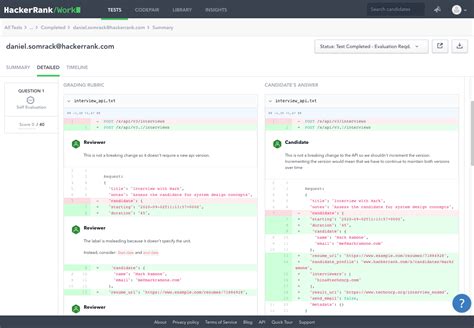 interview code review
