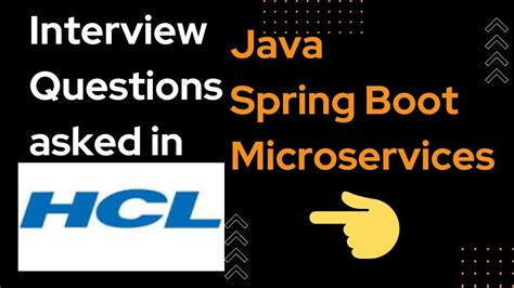 interview question java spring boot