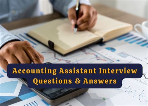 interview questions and answers for accounting assistant