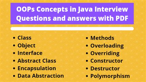 interview questions java oops concepts