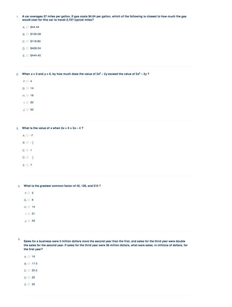 interview written test sample questions pdf