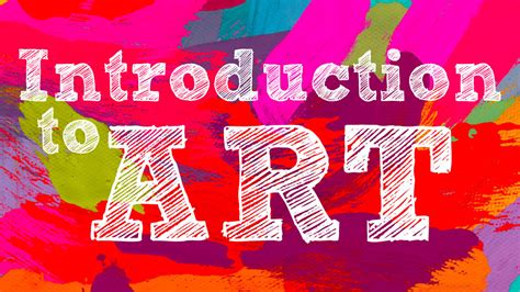 intro to art projects
