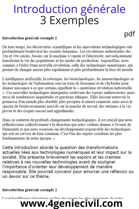 introduction de dissertation exemple pdf