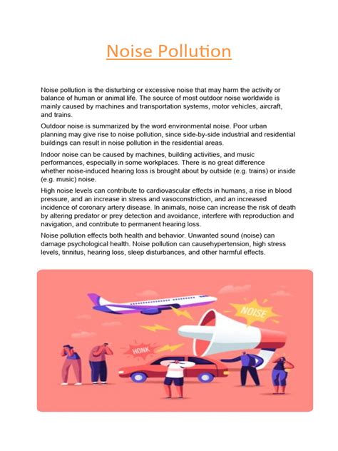 introduction of noise pollution pdf notes