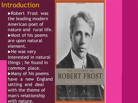 introduction of robert frost