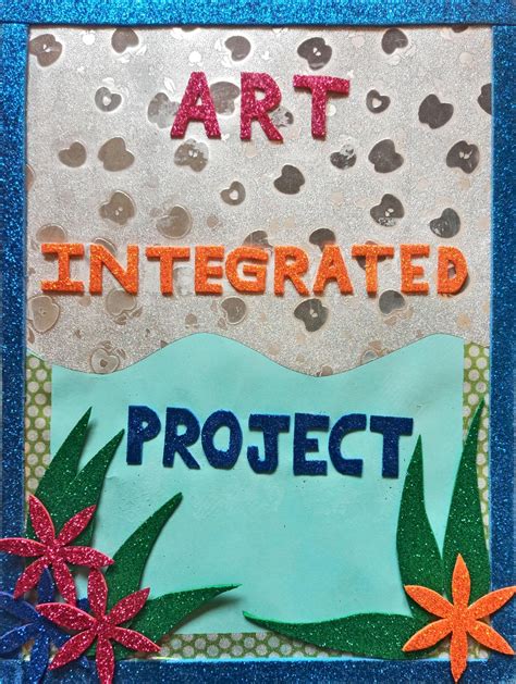 introduction page for art integrated project