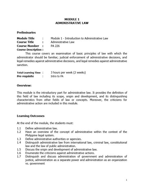 introduction to administrative law notes in uganda pdf