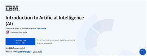 introduction to ai ibm free course