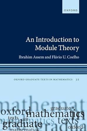 introduction to module theory
