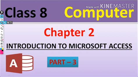 introduction to ms access class 8 pdf notes