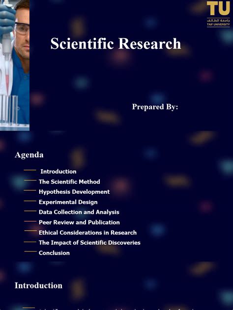 introduction to scientific research methodology