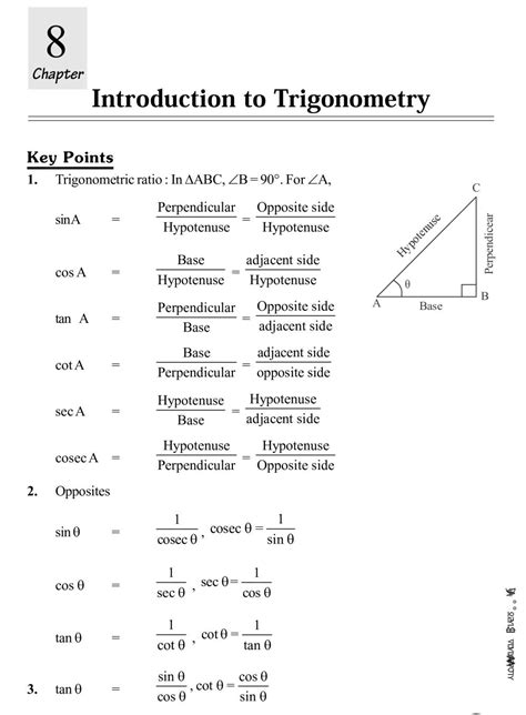 introduction to trigonometry class 10 example 12