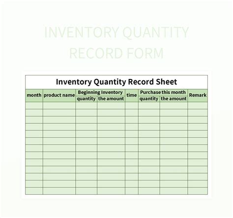 inventory quantity