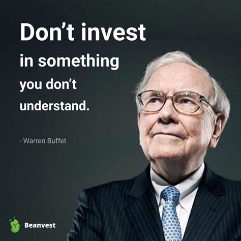 investing in something you don't understand