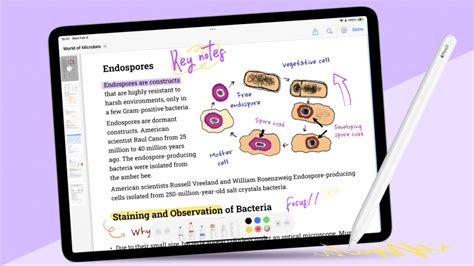 ipad app taking notes in class