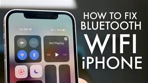 iphone 12 bluetooth wifi won't work
