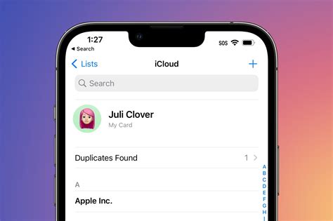 iphone 13 remove duplicate contacts