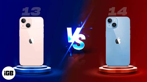 iPhone 13 vs iPhone 14 design comparison