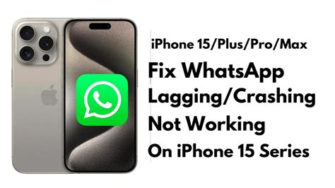 iphone 15 pro max keeps crashing