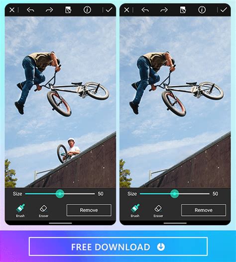 iphone app to remove objects from photos free